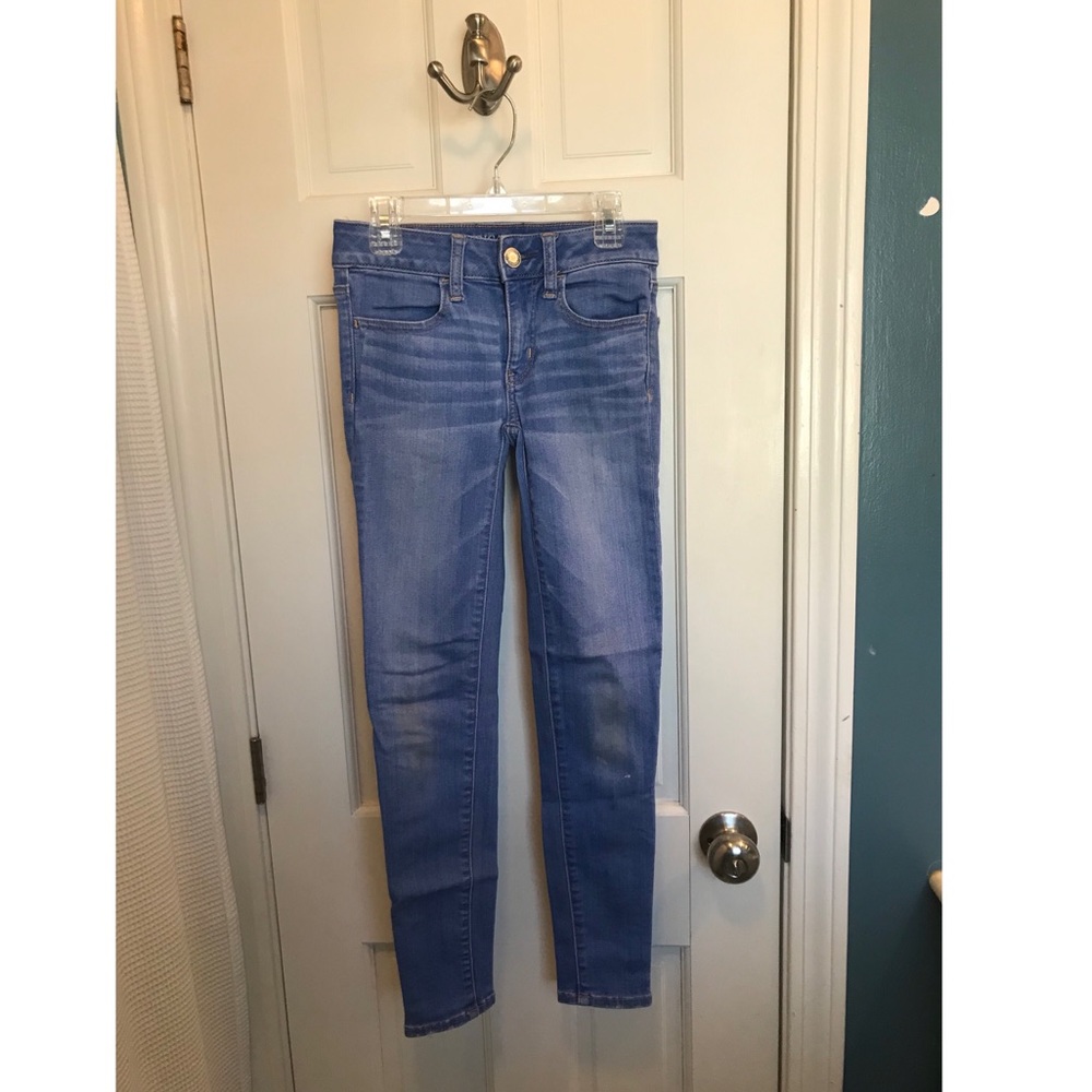 00 short Used Light Blue American Eagle Jeans